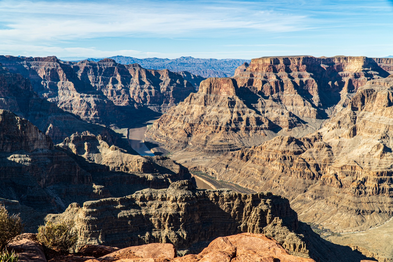 Grand Canyon West canyon landscape near Meadview Arizona